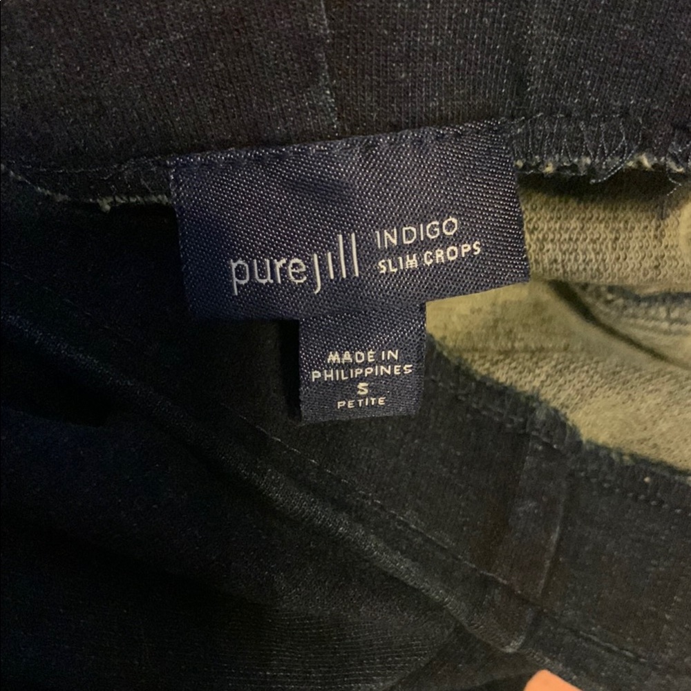 Indigo Blue Ankle Cropped Pants